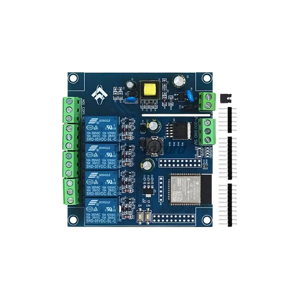 Esp32 Wifi Bluetooth Ble 8 Channel Relay Module Esp32-wroom Development ...
