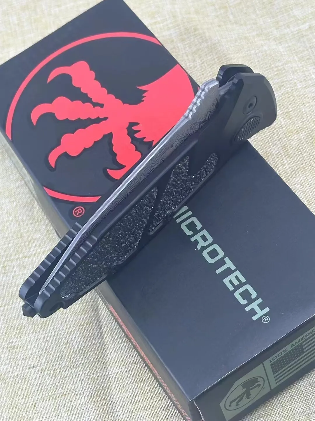 High Quality Customizable Tactical Knife with Scabbard Micro Technology for Outdoor Use OEM Limited DIY
