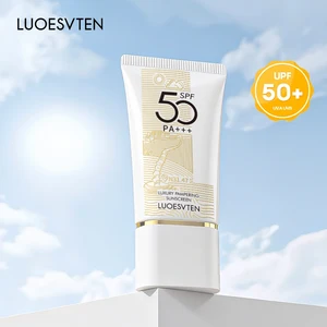 OEM ODM Powerful Anti UV Moisturizing Lightweight Invisible Pores Natural Face Sunscreen Manufacturer for Skin Sun Protection