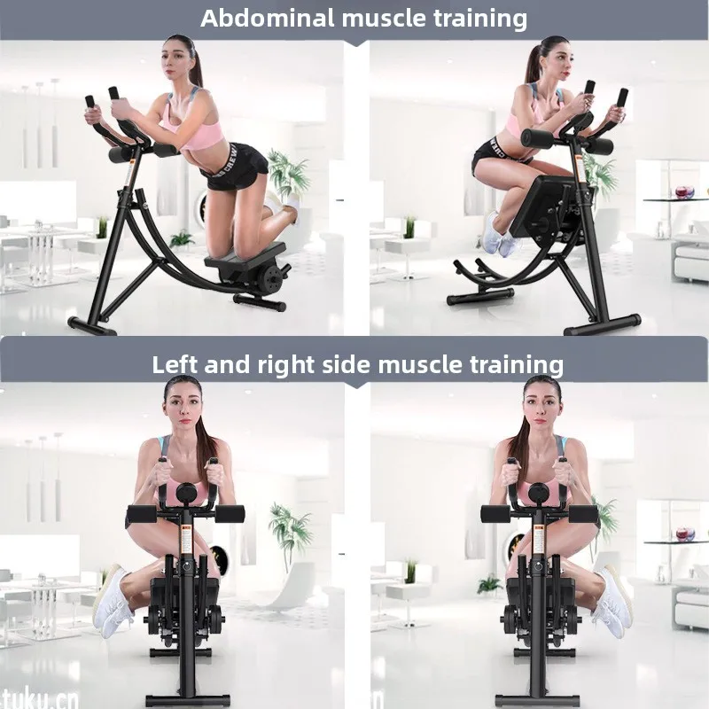 Foldable Abdominal Fitness Equipment Ab Trainer Tummy-Flattening Waist-Slimming product detail 3