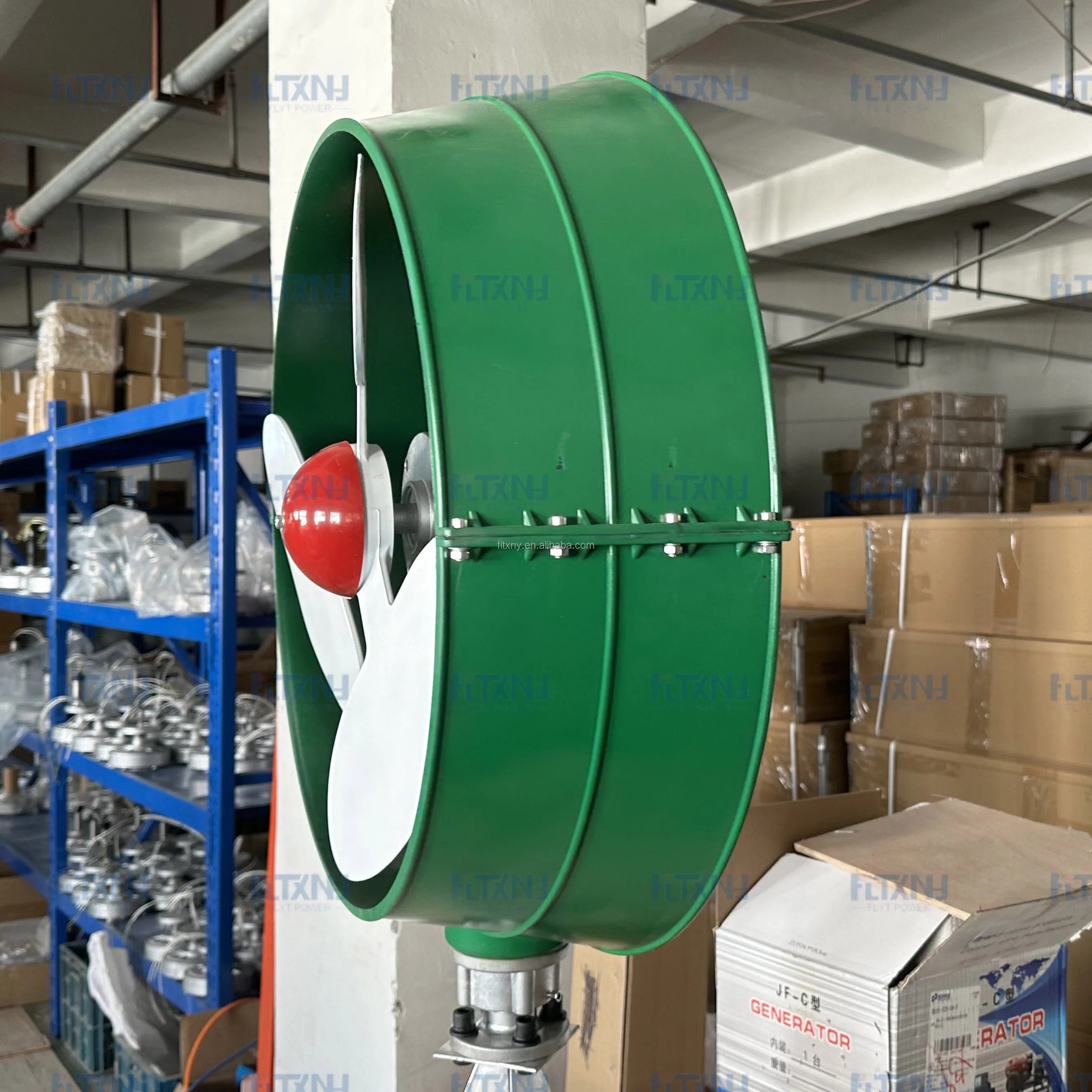 Hybrid Solar Wind Power System PV and Tulip Vertical 1KW 2kw Wind Turbines for Home Use