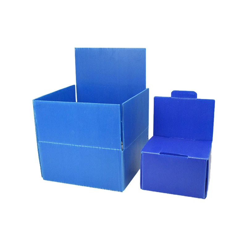 Foldable Corrugated Plastic Logistics Box Or Corflut Hollow Box
