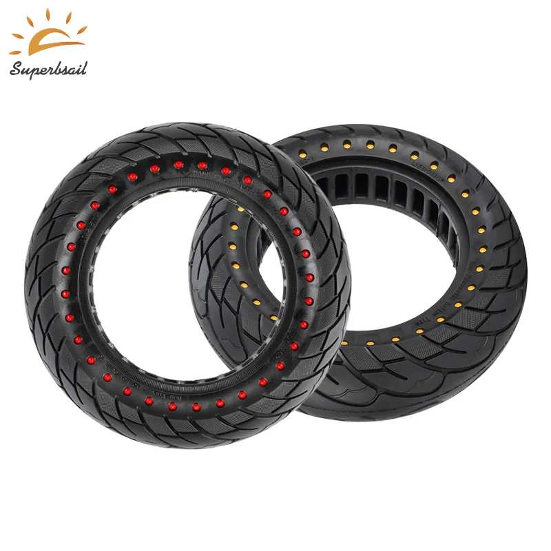 Superbsail 10 Inch 10x2.50 Honeycomb Solid Tire Escooter Balance Drive Thick Wear Resistant Tire For Electric Scooter Skateboard manufacture