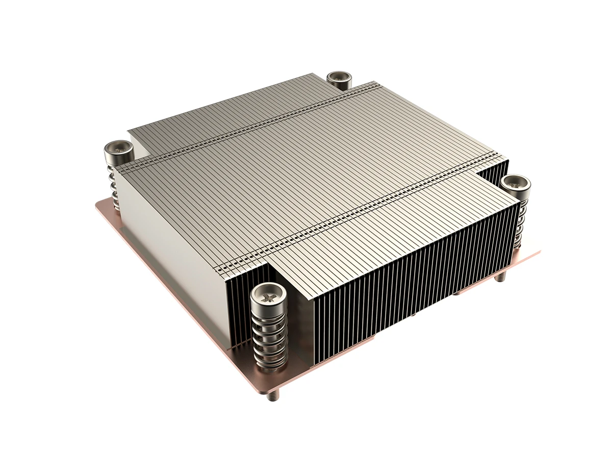 Cpu Cooler, LGA1700, 1U, Copper, Aluminum - detail 10