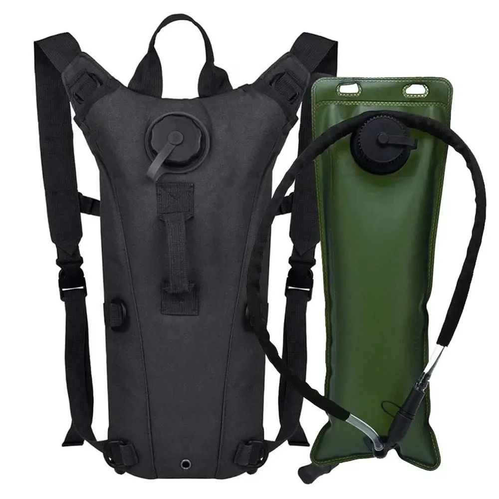 Yakermur Sac à Dos D'Eau Randonnée 1L/2L/3L - Vessie Hydratation Anti-Fuite Léger Et Pliable