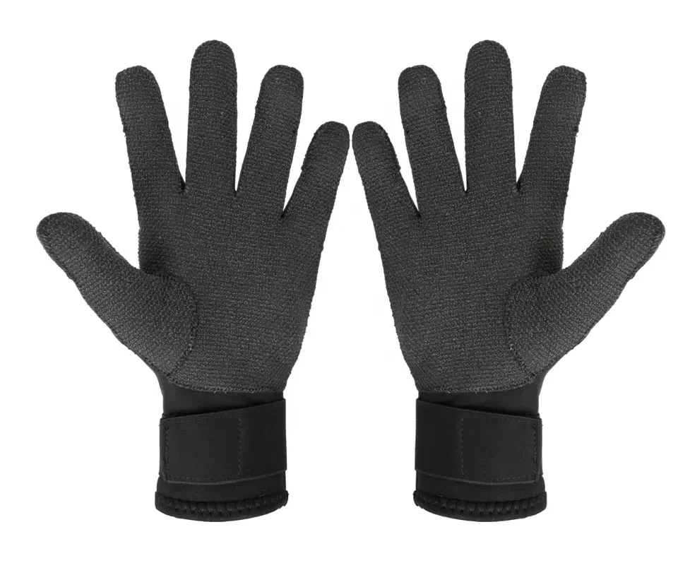 Custom Neoprene Gloves,Durable Kevar 5mm Antislip Neoprene Diving