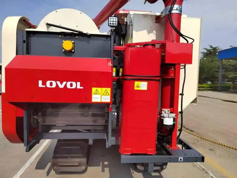 Lovol RG108 Corn and Wheat Combine Harvester Machine Rice Harvest  for Sale