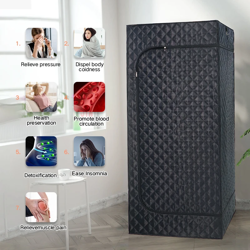 Premium Portable Sauna Tent - Five-Sided Steam Bath Box