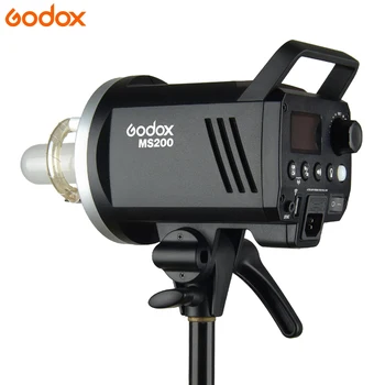 Godox MS200 200W  Portable Mini Master Studio Flash Light Lighting Photo Mini Flash Strobe Light Small Studio Photography detail image