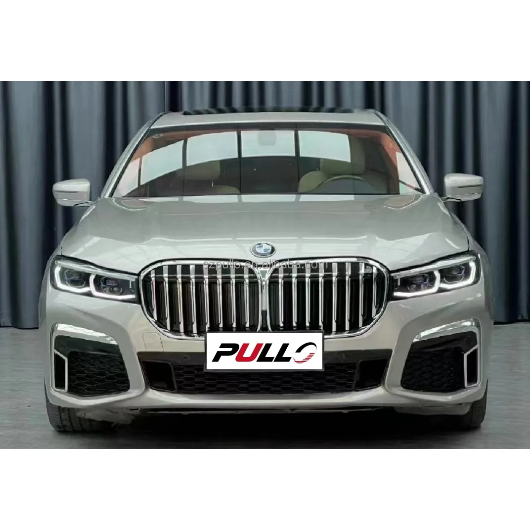Front Rear Bumper Assembly With Grille Hood Auto Lamps For Bmw 7 Series ...