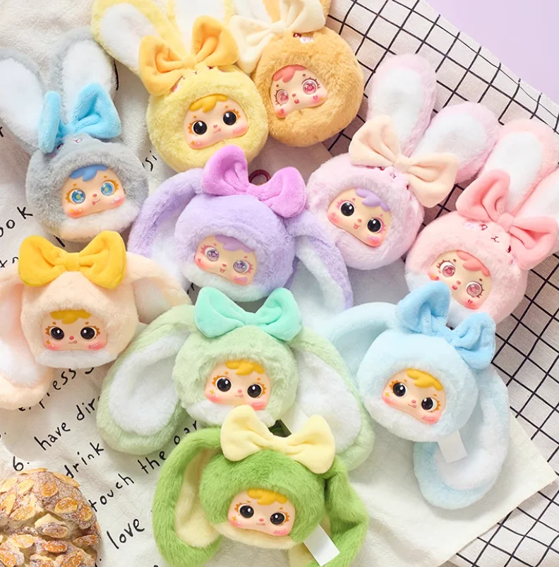 サミュエル（三小猫）カラフルバニーズコレクション：ぬいぐるみ