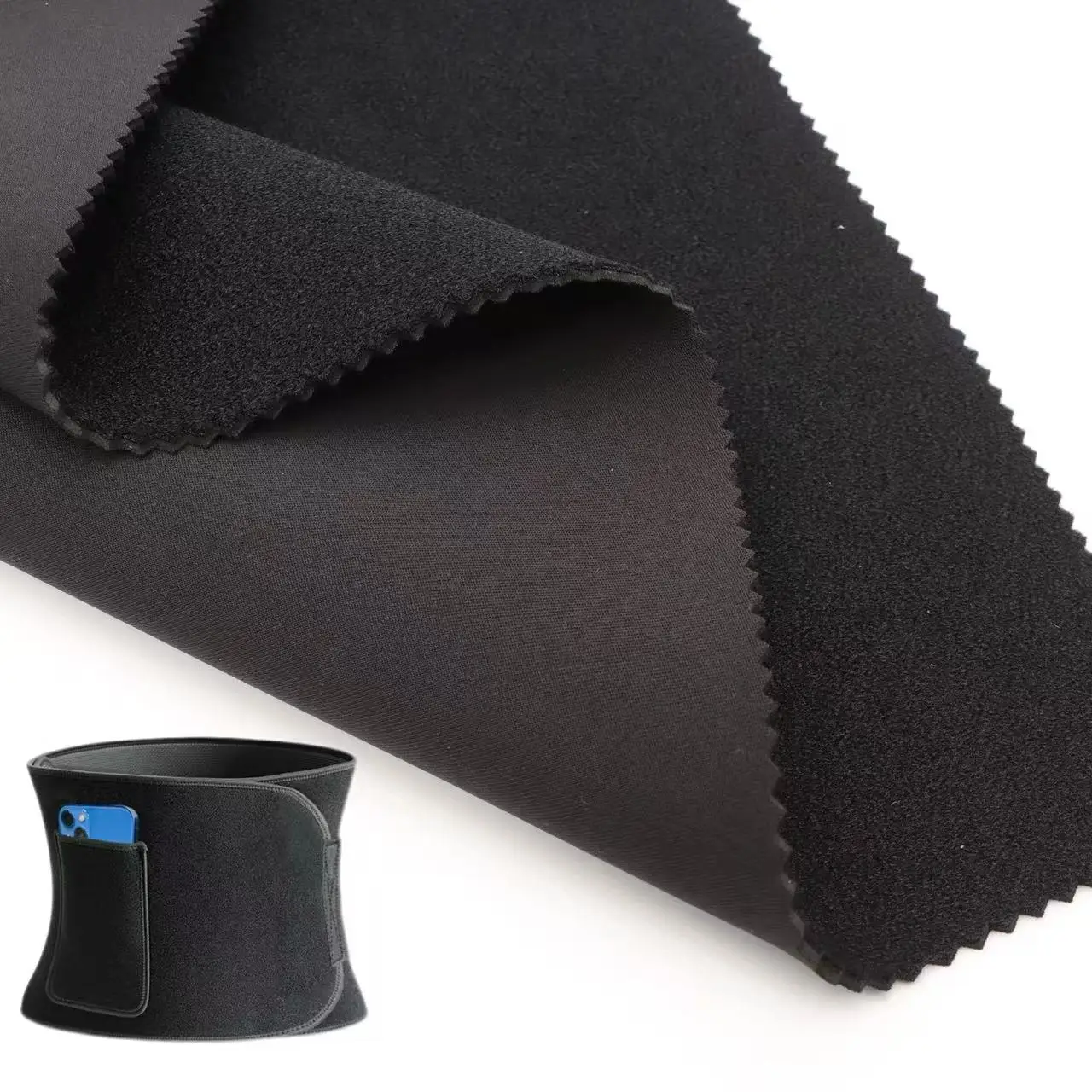 Wysokiej jakości wodoodporna neoprenowa taśma haczyk-pętelka do tkaniny Velcro, bestsellerowe ochraniacze kolan do medycznych ortez ortopedycznych i sportu