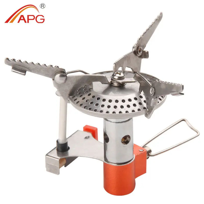Réchaud De Camping Portable Gaz Butane/propane - Set Avec Ustensiles De Cuisine - Pour Rando Et Pique-nique