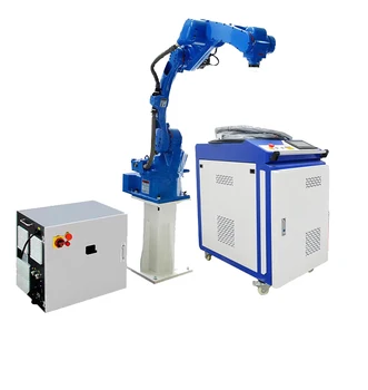 Fiber Laser Robotic cleaning Machine automation CNC Six Axis Robot cleaning Equipment