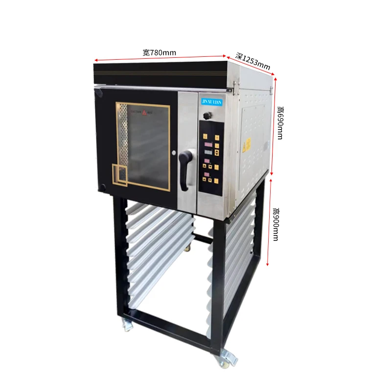 5 Tray Convection Bakery Oven / French Bread Making Machine