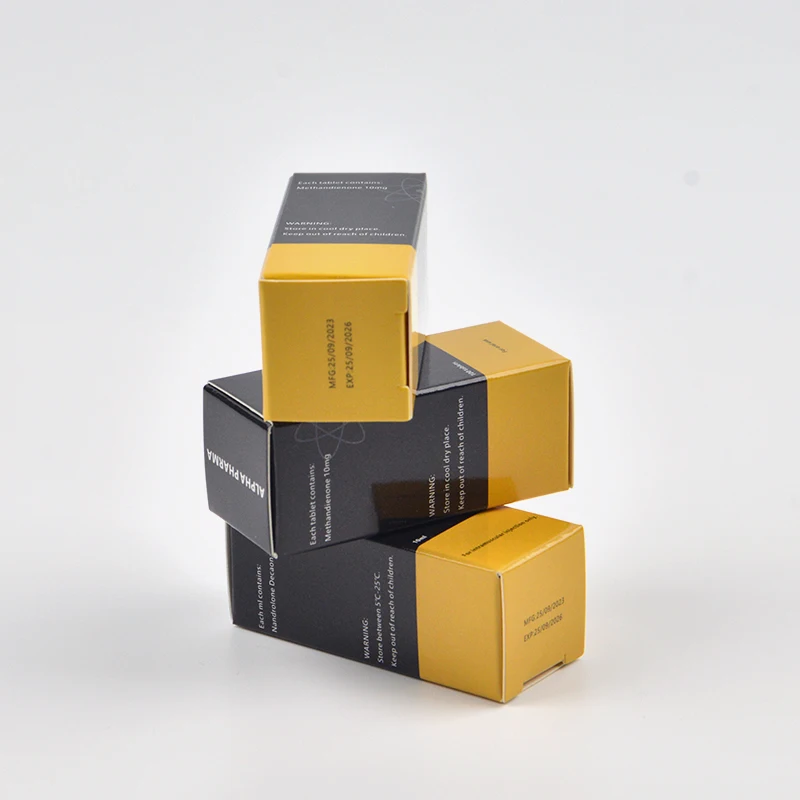 Custom Paper Packaging Box 2ml 3ml 5ml 10ml Vial Bottle Pharma Paper Box