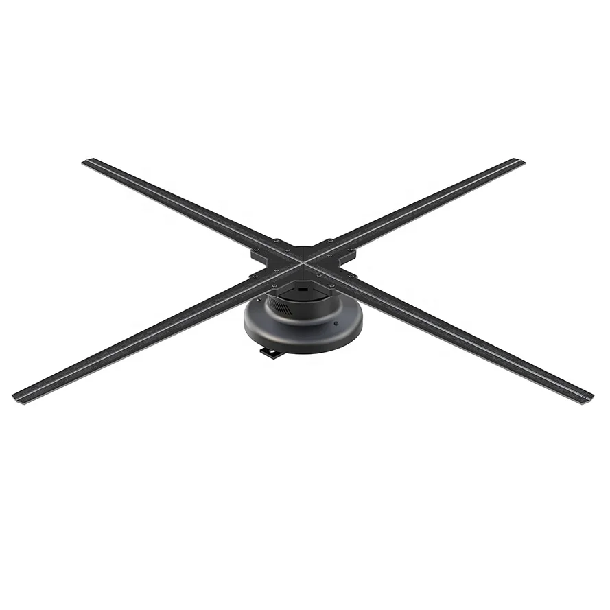 Лидер продаж 2021, голографический вентилятор, волшебный 3d вентилятор, прозрачный экран, голографический дисплей