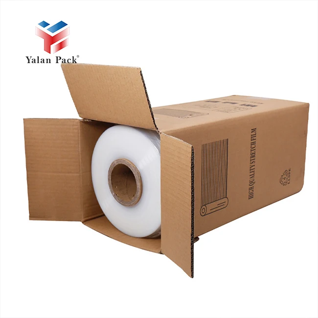 Wholesale Factory Pe Stretch Film Soft Moistureproof Shrink Wrap With Opaque Transparency Blow