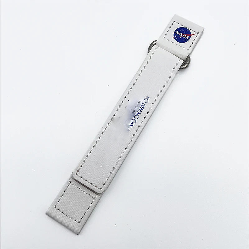 For NASA Mission to Moon Leather Watch Band Watch Strap