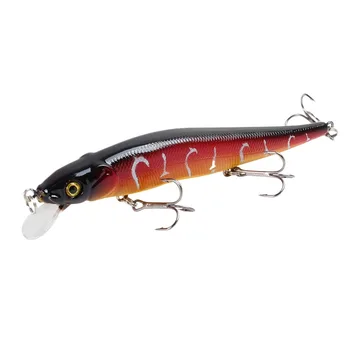 Cherry Factory Direct 11.5cm/14g Bionic Bait 14g Bionic Hair Floating Minnow Lure Magnetic Guide Ring Hard Artificial Soft Bait – Soft Lure – view 3
