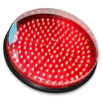 Traffic light lens Hot selling good quality 200mm red full ball LED traffic lights module
