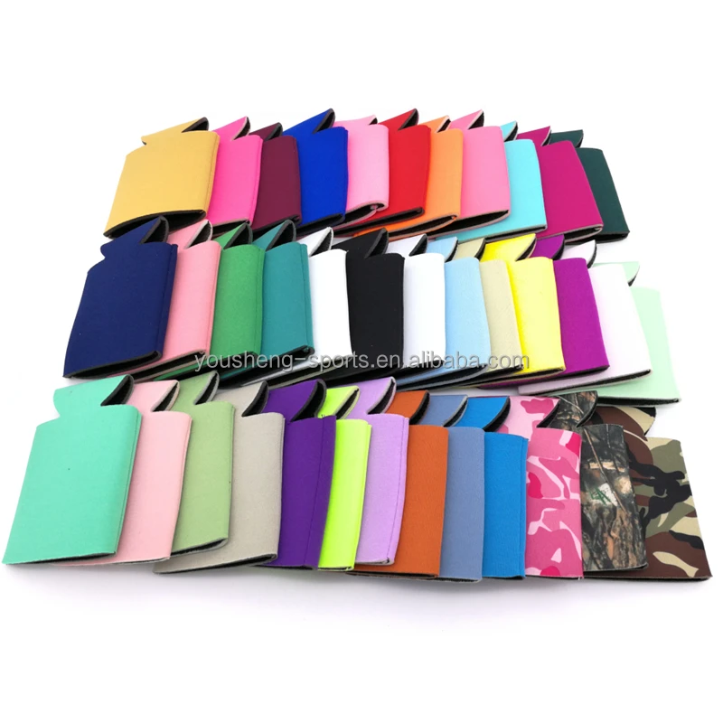 Colorful Mini Trash Pen Cooler Bags Custom Neoprene Insulated Beer Holder Suction Spray Paint Holder Cartoon Cold Cooler Can