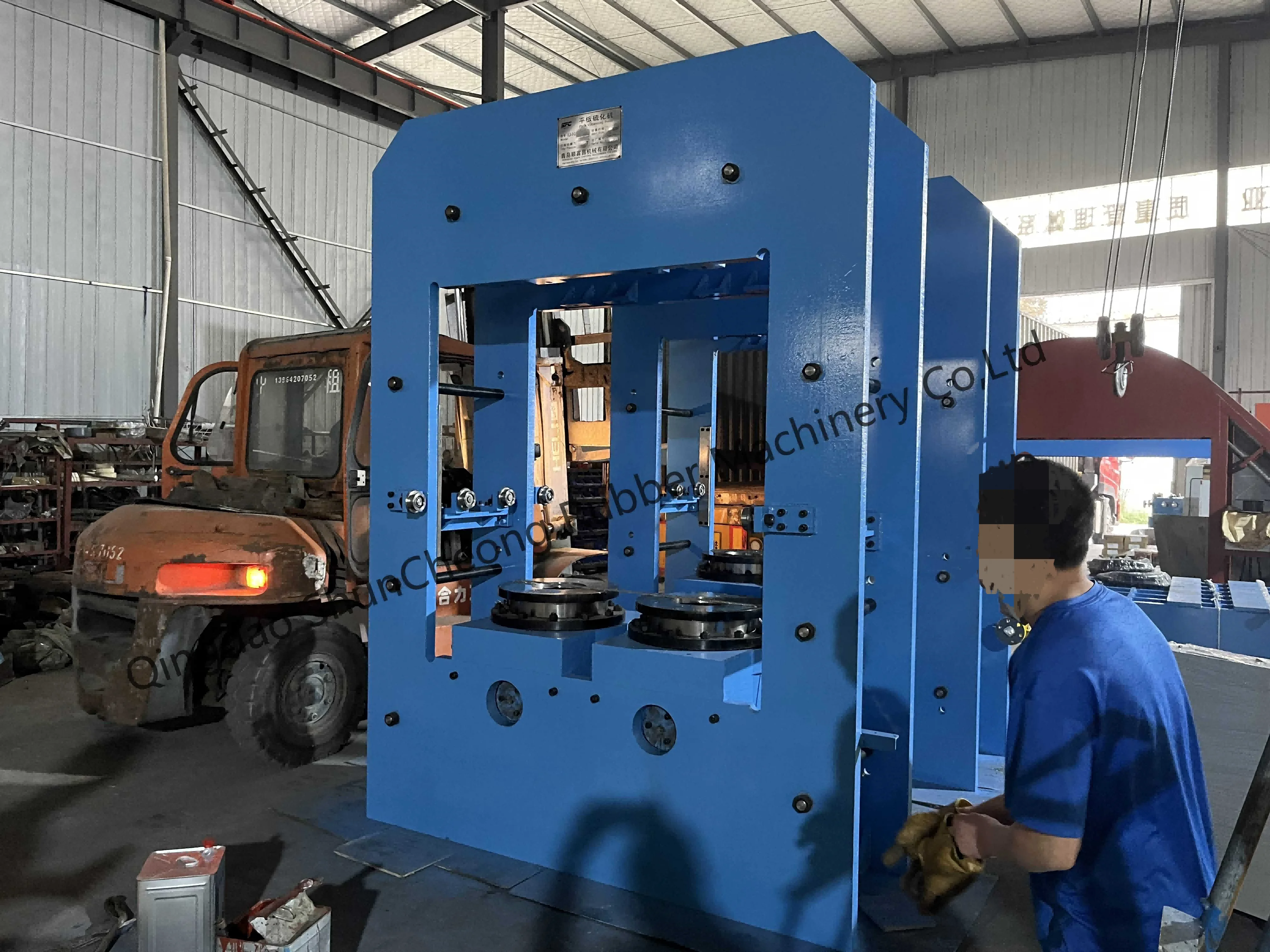 Hot Plate Rubber Curing Vulcanizing Press/Foam Slippers Making Machine ...