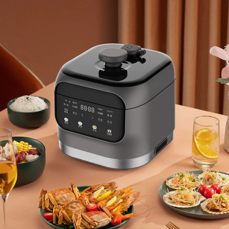 Multi Cooker 3 Liters Small Size Multi Function Digital Electric 700W Multi Use 2 in 1 Mini German Electric Pressure Cooker