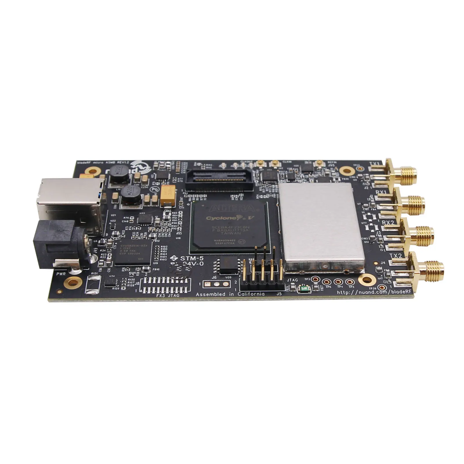 ソフトウェア無線　bladeRF2.0 micro A4 Blade RF 2.0 Micro xA4 — Lab401