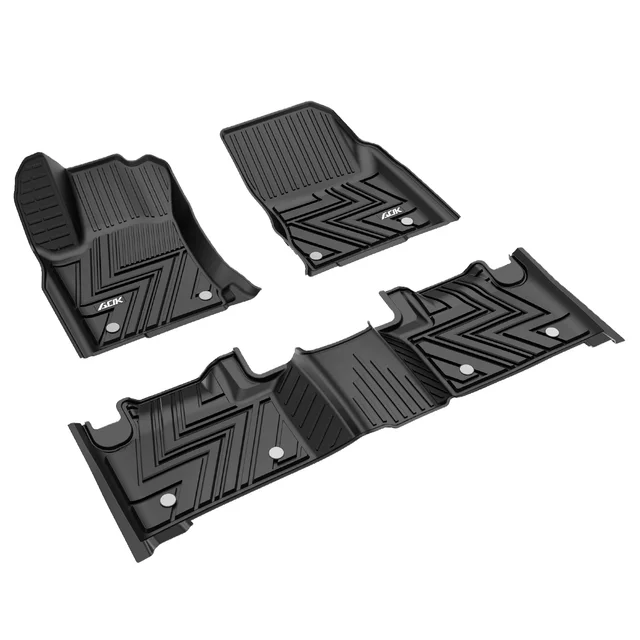 All Weather Waterproof Auto Interior Accessories TPE Car Floor Mats, 3D Novelty Rubber Car Boot Liner for dodge ram1500