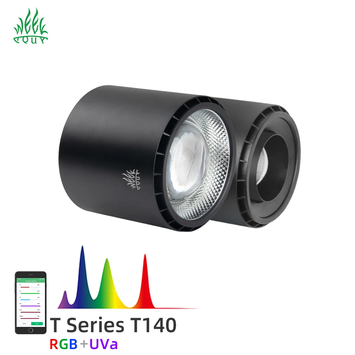 WEEK AQUA T90 Pro 90w LED Aquarium Lamp - Bright & Efficient