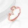 Rose Gold(Ring+Card+Hexagonal box)