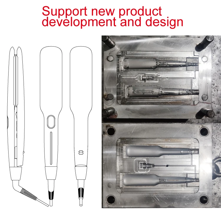 Профессиональный салонный портативный Гладкий утюжок Лучший керамический Кератиновый выпрямитель для
