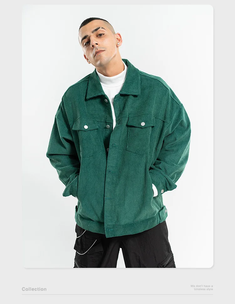 oversized corduroy jacket mens