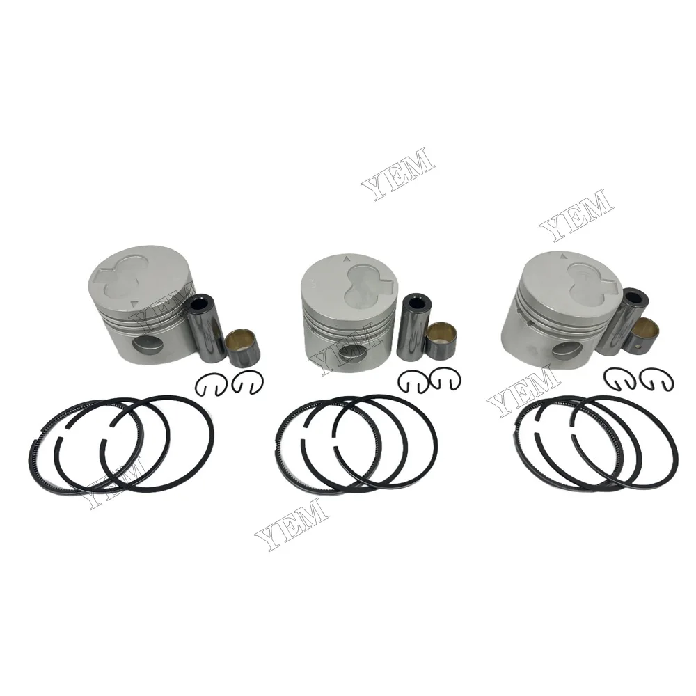 Piston Kit Fit for Mitsubishi K3H Engine