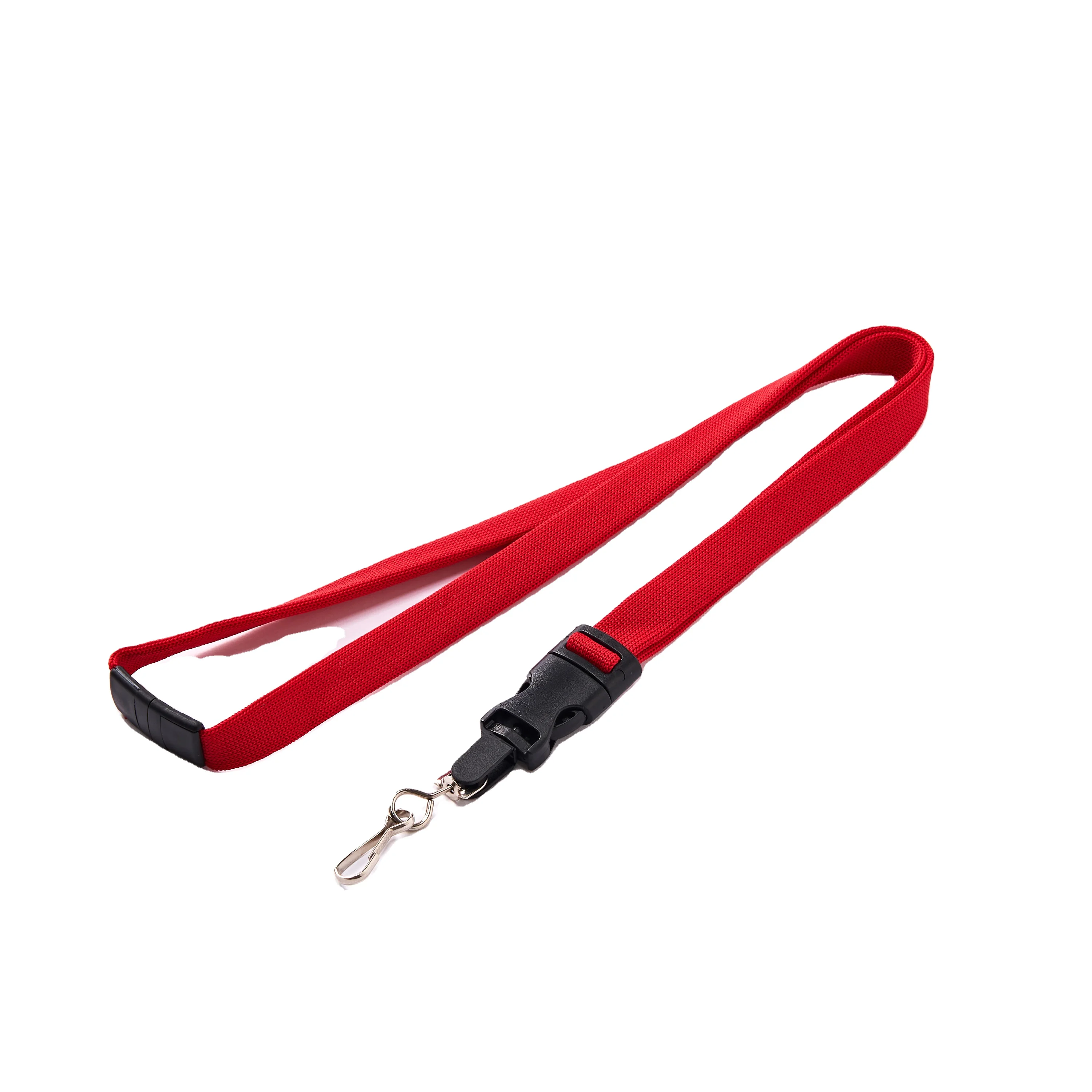 Bestom 16mm Flat Ribbed Polyester Lanyard With Nps Bulldog Clip Wide ...