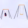orange and blue