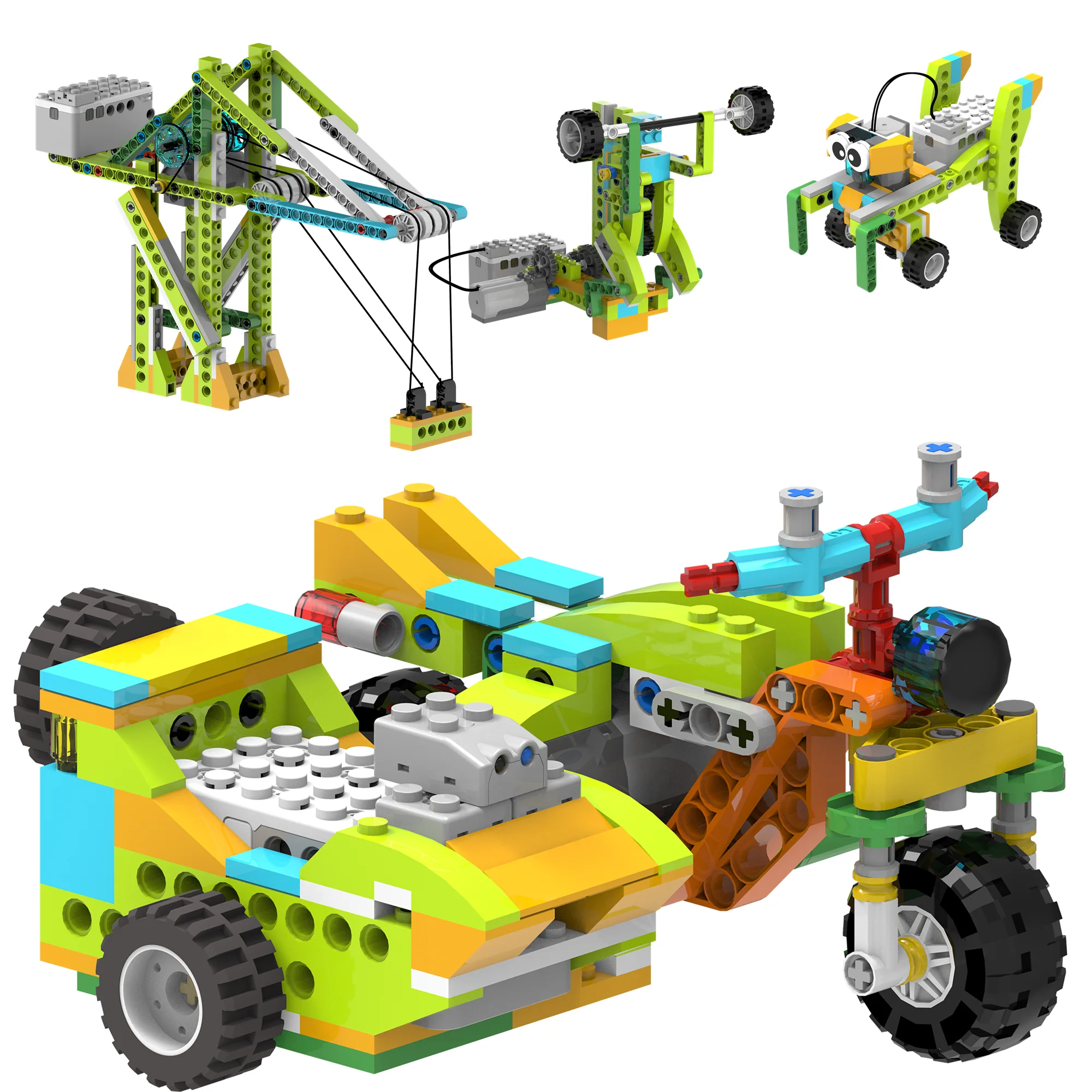 Robot de construcción educativo para niños, Kit de robótica programable,  juguetes de codificación