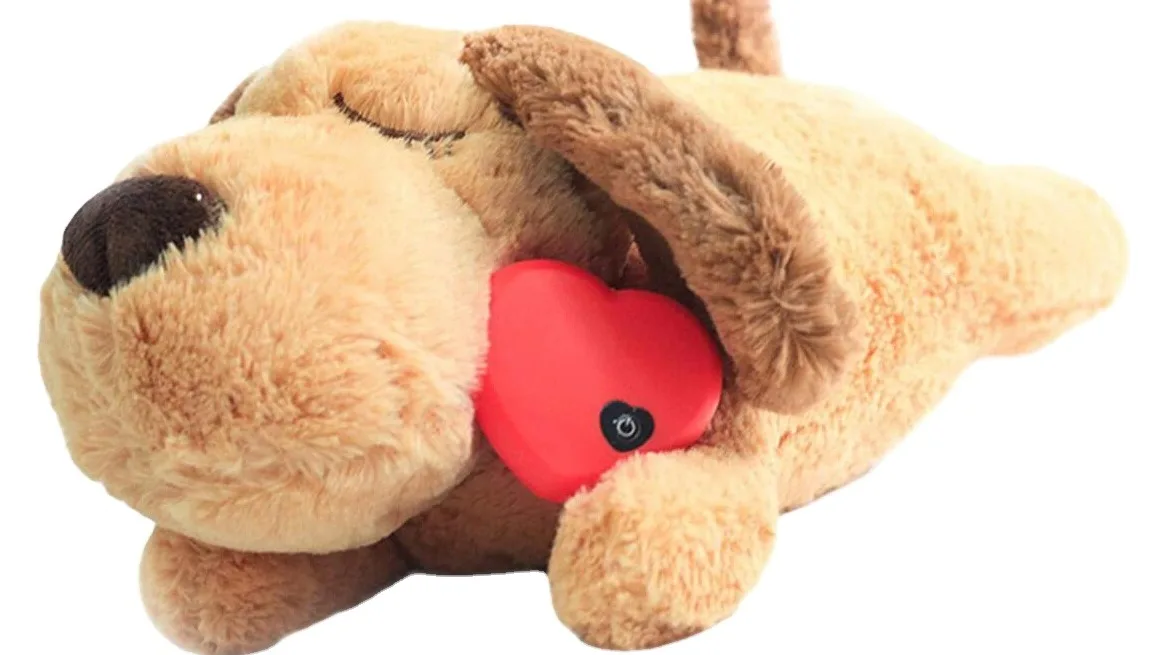 stuffed toy with heartbeat