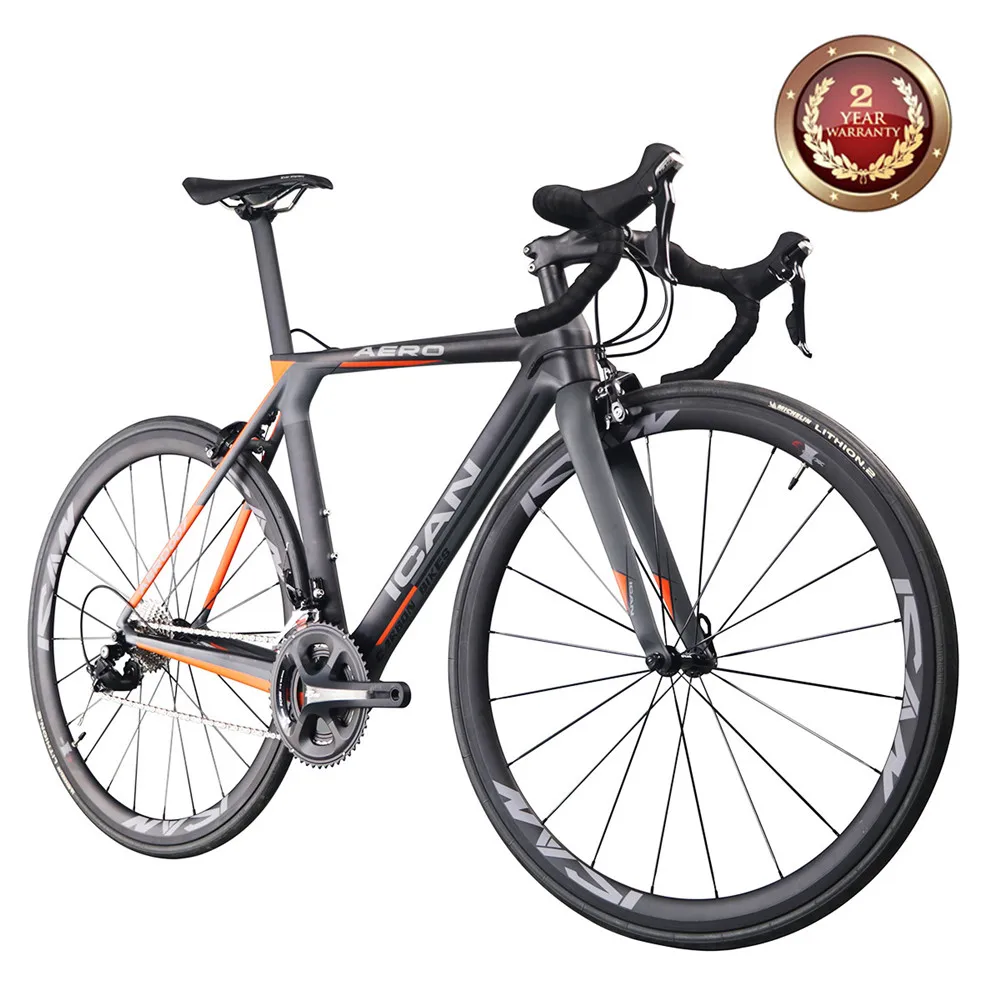 
 2020 Icanbikes Новый углеродный легкий дорожный велосипед aero road racing bike всего 6,9 кг  