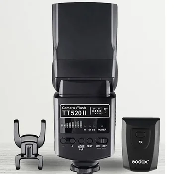 Godox TT520 II Flash TT520II with Build-in 433MHz Wireless Signal + Flash Trigger for Canon Nikon Camera Flash Light detail image