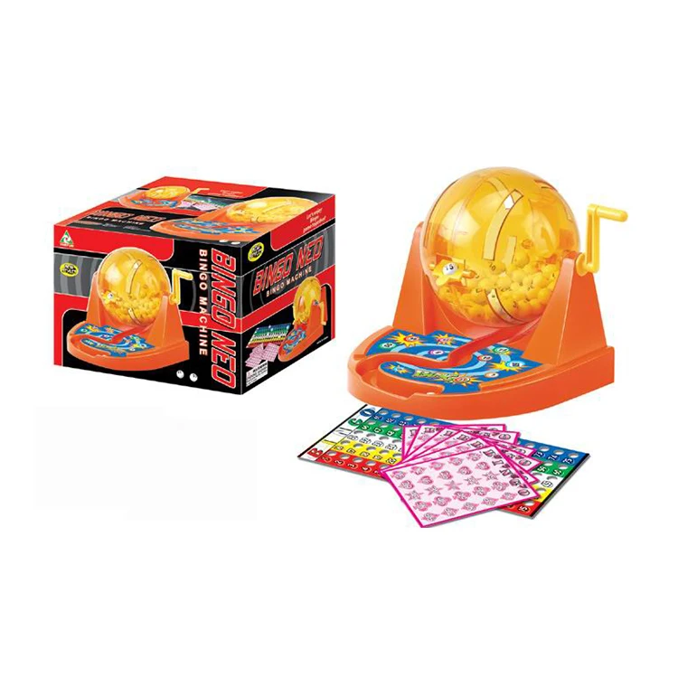 Настольная машина для игры в бинго с картой