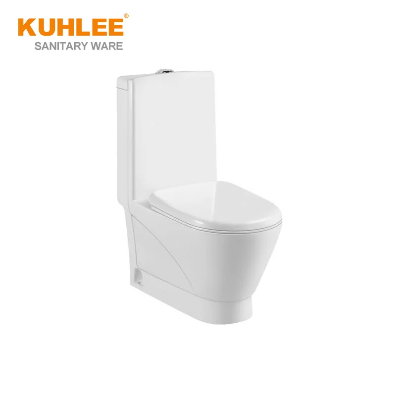 Manufacturer WC Toilets Sanitary Ware Easy Clean Bathroom Ceramic Washdown One Piece Toilet Lavatory