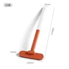 Window screen brush - white and orange
