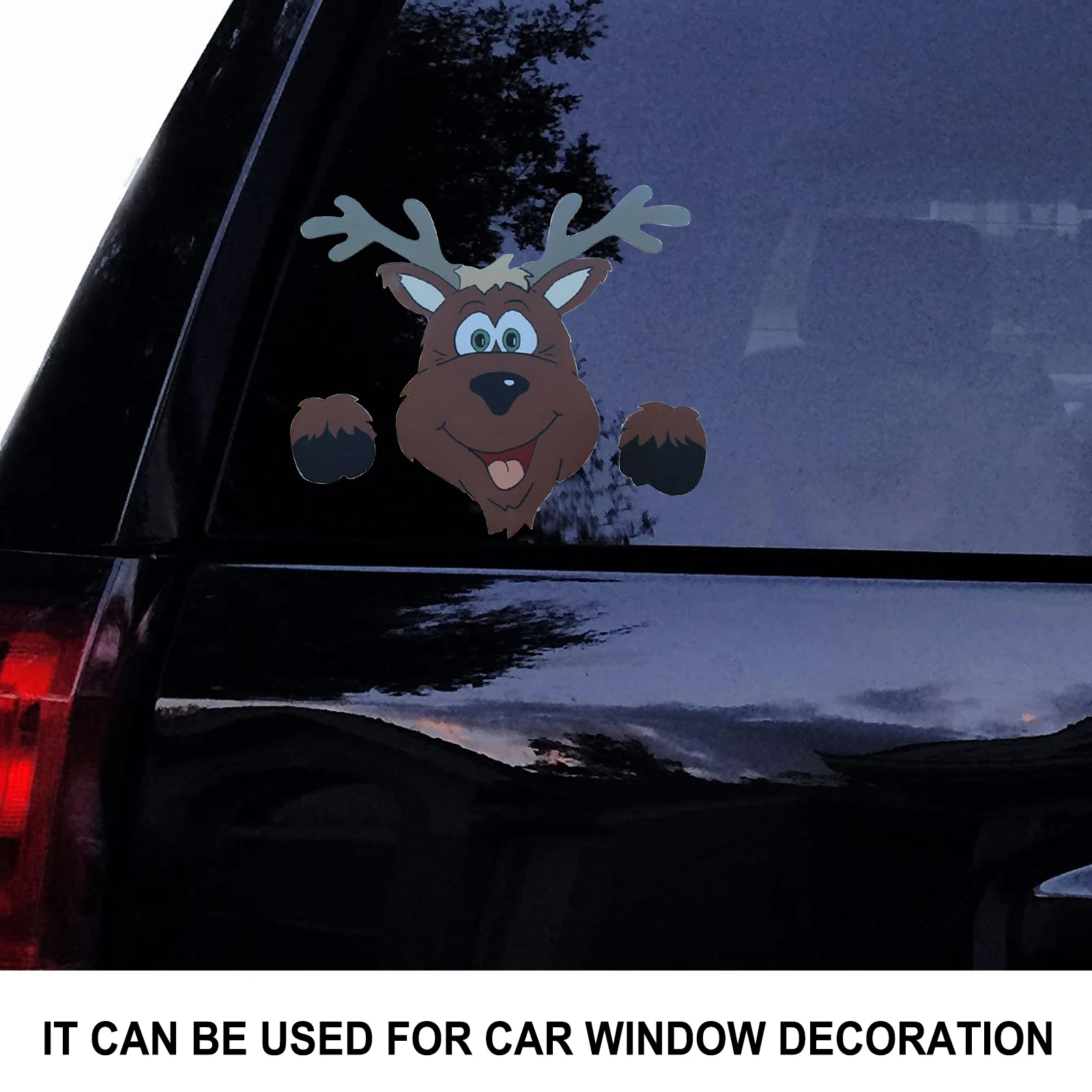 car sticker christmas