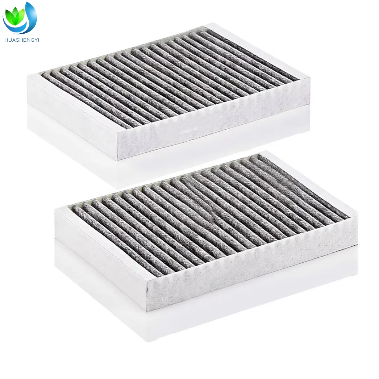 High Quality CUK 2722-2 New Cabin Filter with Activated Charcoal for Select Mercedes-Benz Models-Set of 2