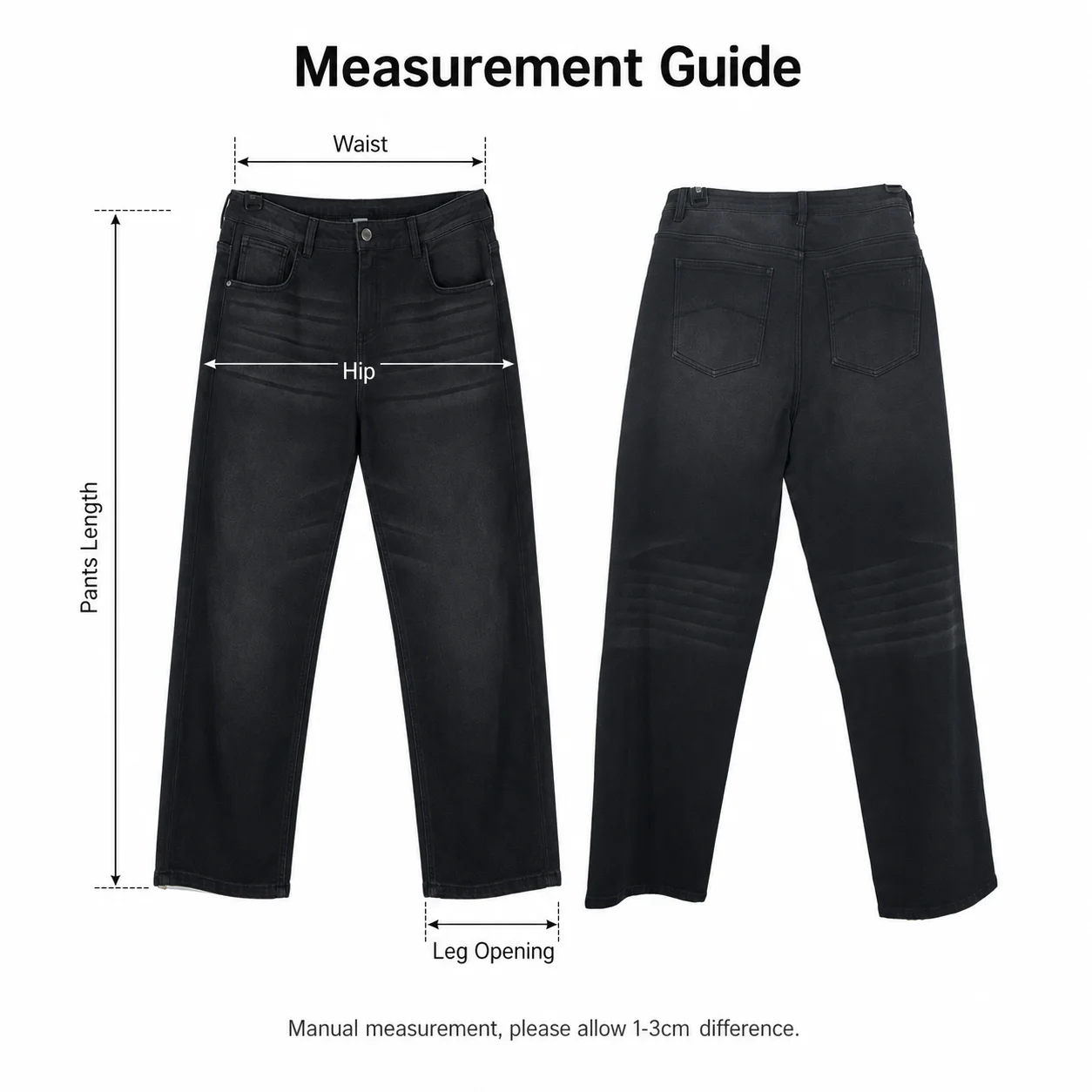 Size measurements