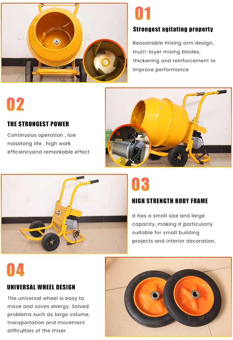 180 Uk Skid Steer Foam Large Capacity Concrete Mixer For Sale In Canada