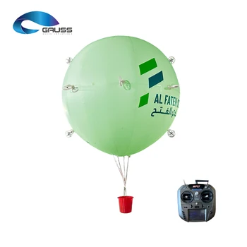 3m Inflatable Remote Control Balloons with LED Lights for Advertising Announcements