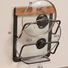 Black walnut wood double-layer pot lid rack